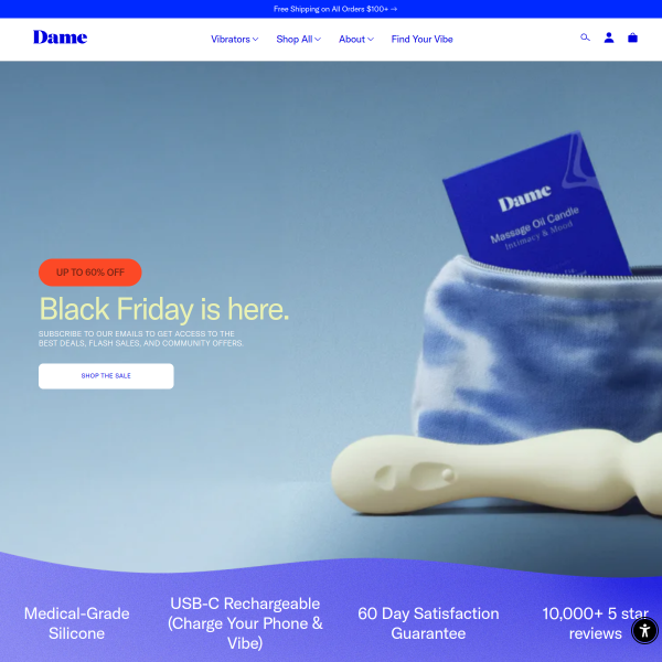 Details : Dame Products – Get In Touch With Yourself