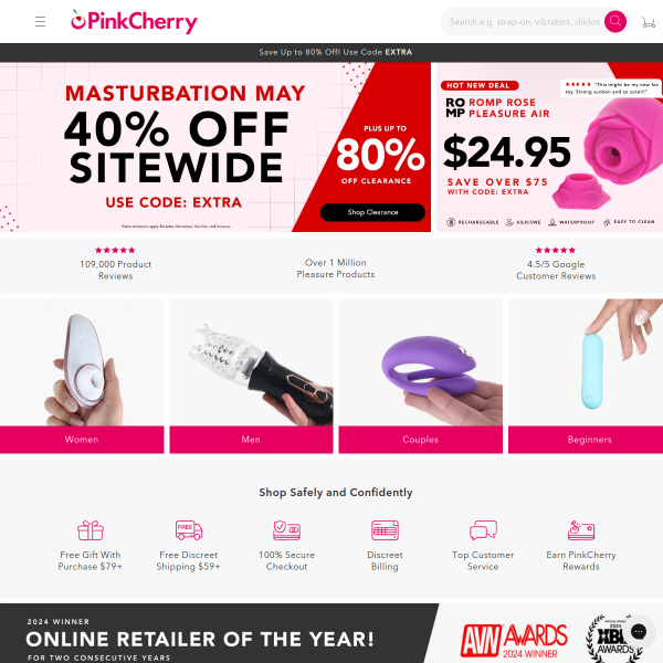 Details : Sex Toys & Adult Toys - Online Store | PinkCherry